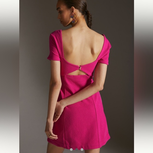 Anthropologie Maeve Cut-Out Mini Dress - Picture 11 of 12